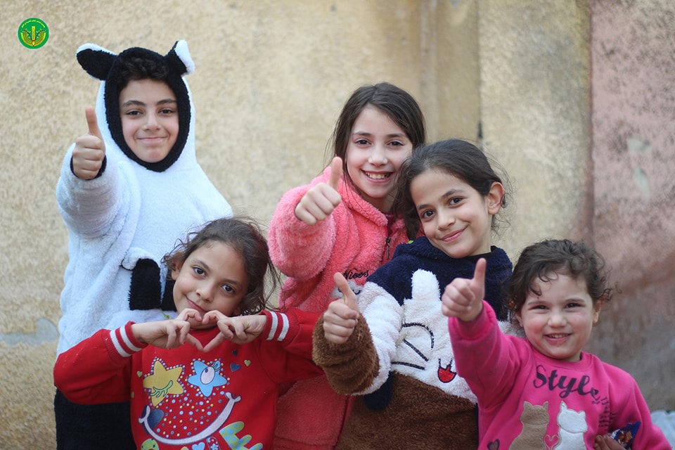 فريق الدعم النفسي ينثر الفرح في أرجاء حلب ✨